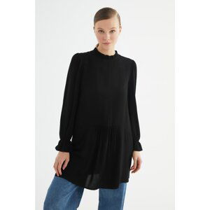 Trendyol Black Turtleneck Tunic