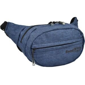 Semiline Unisex's Waist Bag 1777-7 Navy Blue/Black