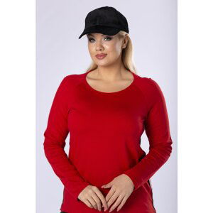 fitted blouse with side stripes