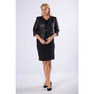 short jacket with decorative clasp