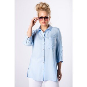 classic shirt with side slits