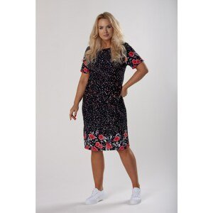 fitted dress with short sleeves