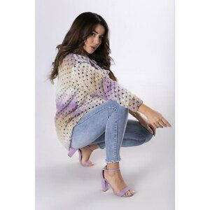 openwork ombre shirt