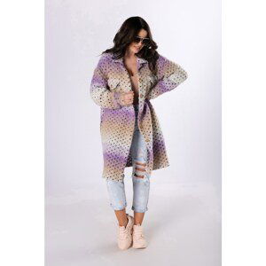 ombre wool coat