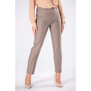 matching cigarette trousers with crease legs