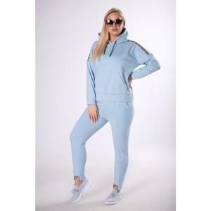 tracksuit with glitter stripes