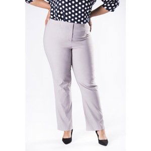 cigarette trousers with an elastic waistband and straight legs