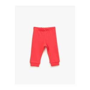 Koton Girls Basic Pink Cotton Sweatpants