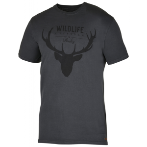 Men's T-shirt Deer M black menthol