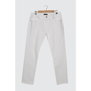 Trendyol White Men's Regular Waist Slim Fit Jeans