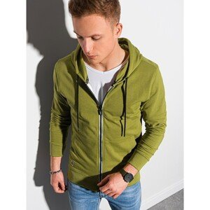 Ombre Clothing Men's zip-up sweatshirt B1152