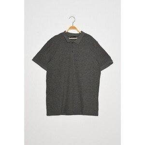 Trendyol Gray Men's Polo Neck T-shirt