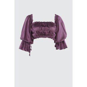 Trendyol Purple Collar Detailed Bustier