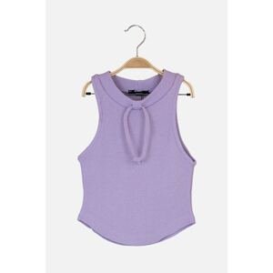 Trendyol Lilac Knitted Sport Blouse