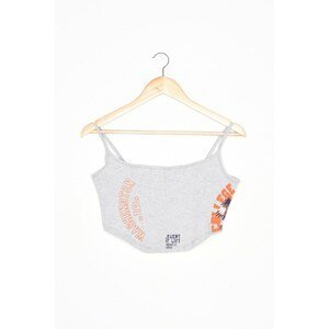 Trendyol Camisole - Gray - Fitted