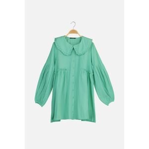 Trendyol Light Green Baby Collar Hijab Tunic