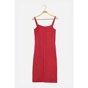 Trendyol Red Knitted Dress