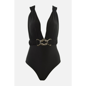 Trendyol Black Accessory Detailed Swimsuit