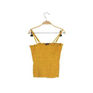 Trendyol Yellow Strappy Blouse