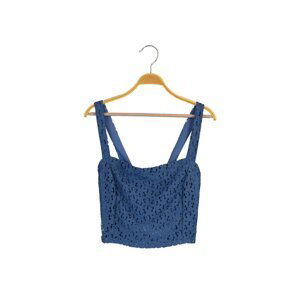 Trendyol Blue Strappy Blouse