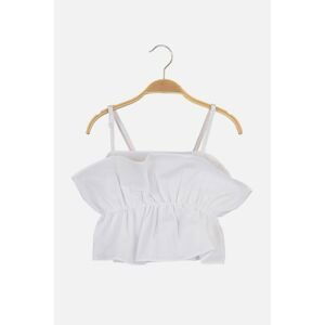 Trendyol Ecru Strappy Blouse