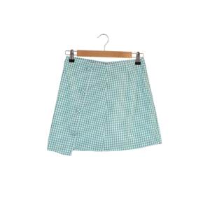 Trendyol Green Petite Buttoned Skirt