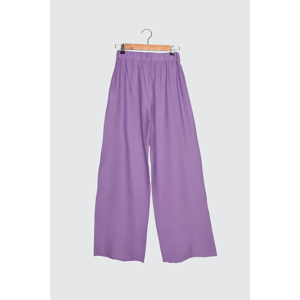 Trendyol Lilac Elastic Waist Woven Trousers