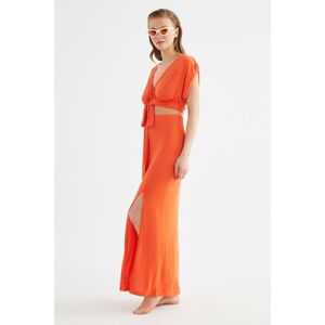 Trendyol Two-Piece Set - Orange - Fitted