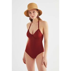 Trendyol Tile Tie Detailed Swimsuit