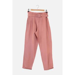 Trendyol Dried Rose Belt Trousers