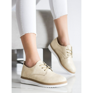 SHELOVET CASUAL BEIGE SHOES