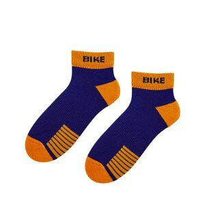 Bratex Man's Socks M-664 Navy Blue