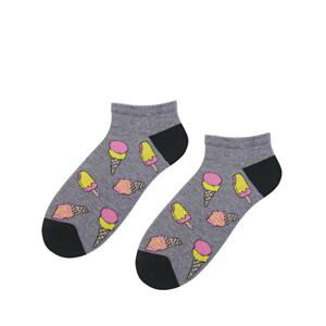 Bratex Woman's Socks POP-D-155   Melange