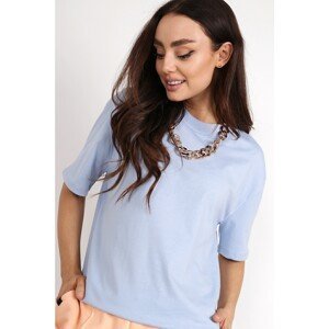cotton t-shirt with a decorative chain