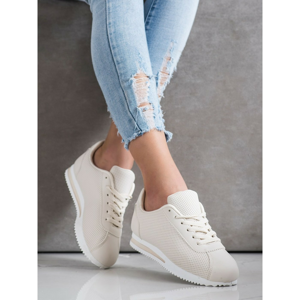 SHELOVET STYLISH OPENWORK SNEAKERS