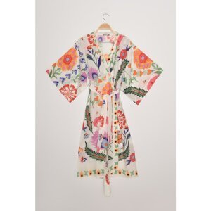 Dámske kimono Trendyol Floral patterned