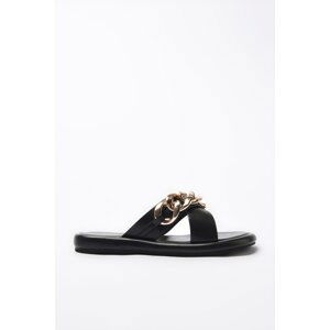 Trendyol Black Women's Slippers