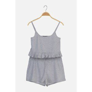 Trendyol Gray Camisole Pajamas Set