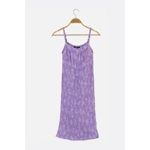 Trendyol Purple Strap Detailed Dress