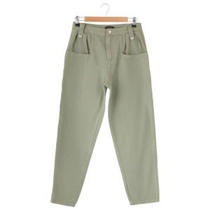 Trendyol Khaki Pocket Detailed High Waist Slouchy Jeans