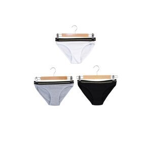 Trendyol Multi Color 3-Piece Lurex Slip Panties