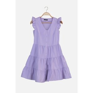 Trendyol Lilac Flounce Dress
