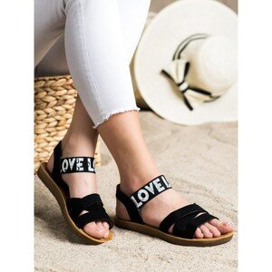 SHELOVET ECO LOVE LEATHER SANDALS