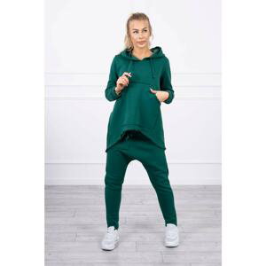 Set with trousers Baggy dark green