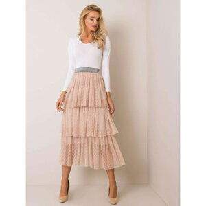 OCH BELLA Beige tulle skirt