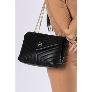quilted leather handbag
