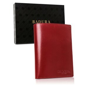 BADURA Red vertical men´s wallet