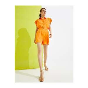 Koton Women's Orange Shorts & Bermuda