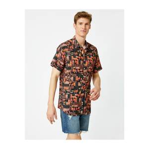 Koton Short Sleeve Shirt Printed