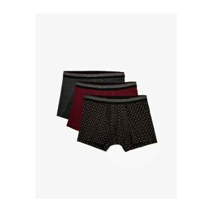 Koton Men's Black 3-Pack Boxer